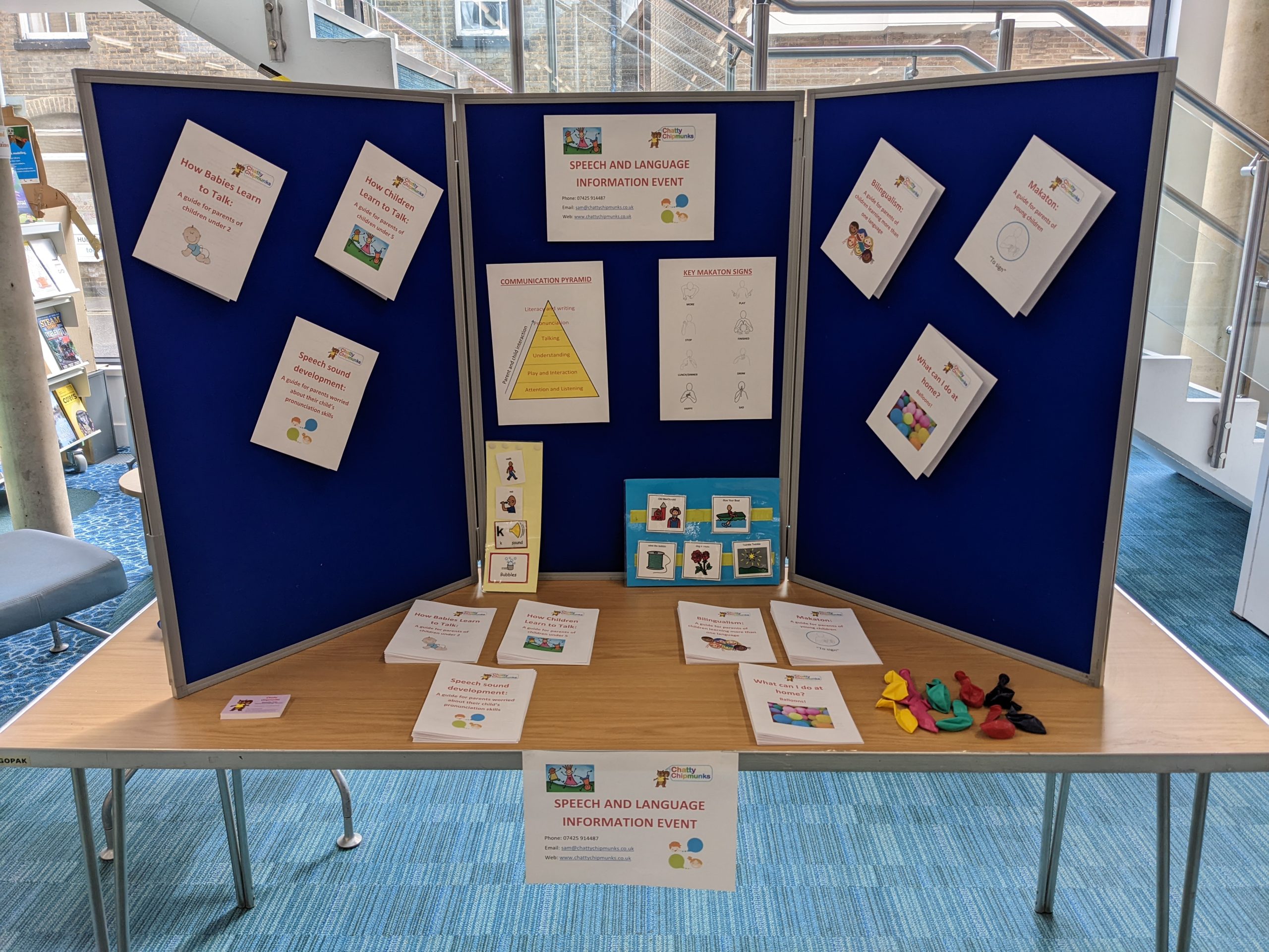 Library Information Event Stall